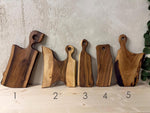 Platou Servire Organic din Nuc Masiv – Formă Abstractă Charcuterie