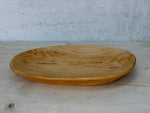 Albie Ovală Sculptată Manual din Lemn (Dough Bowl) – Tavă Rustic & Centru de Masă - Detaliu 4