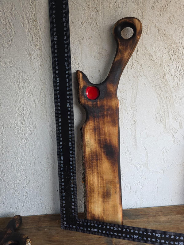 Platou Servire Shoturi & Degustare Whiskey din Lemn Ars Live Edge – Bar & Man Cave - Detaliu 4