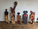 Platou Servire Shoturi & Degustare Whiskey din Lemn Ars Live Edge – Bar & Man Cave - Detaliu 9